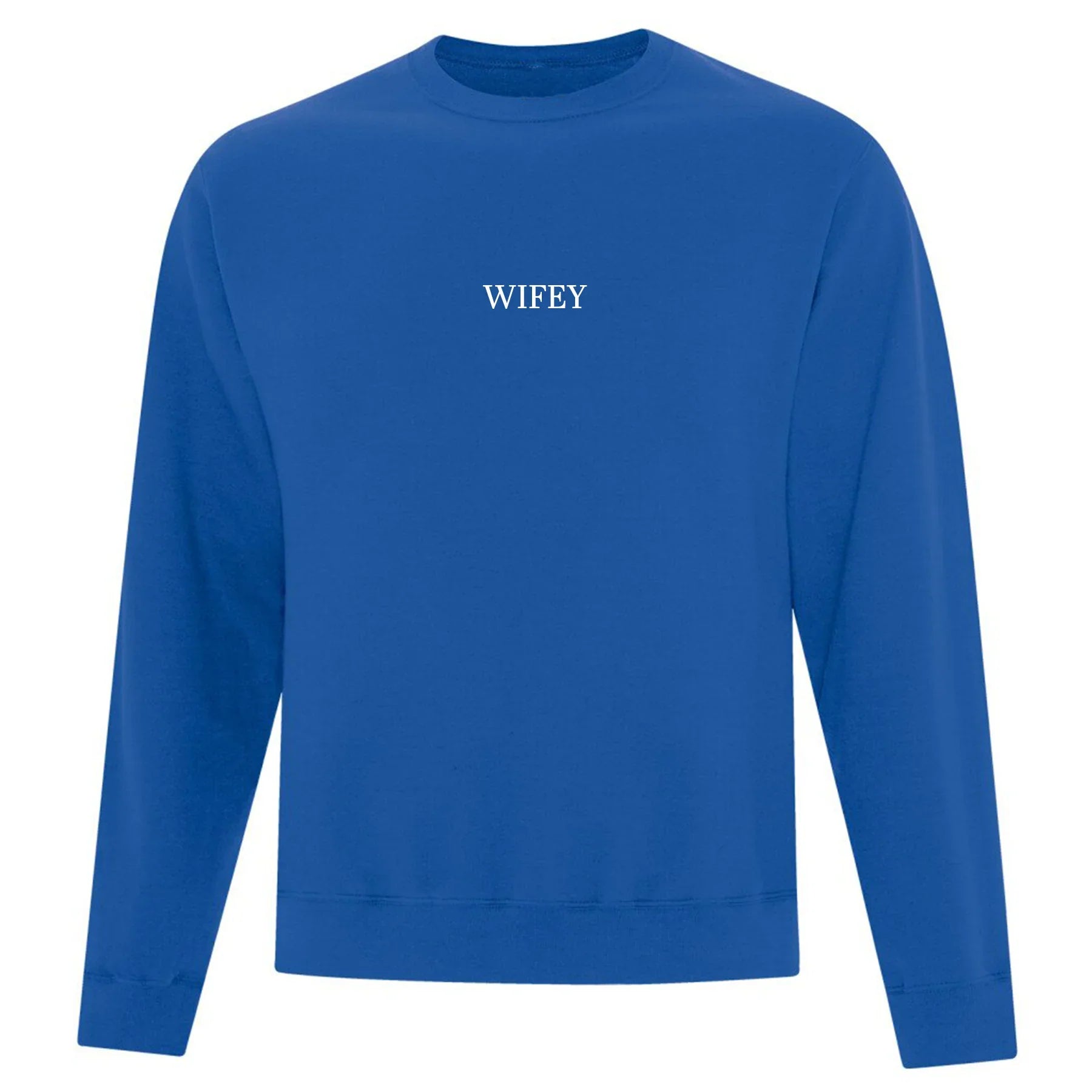 Crewneck "WIFEY" brodé
