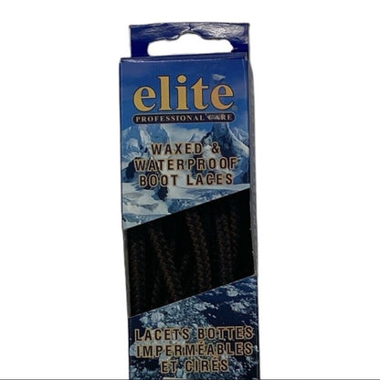 Elite Waxed & Waterproof Boot Laces - Made in Canada