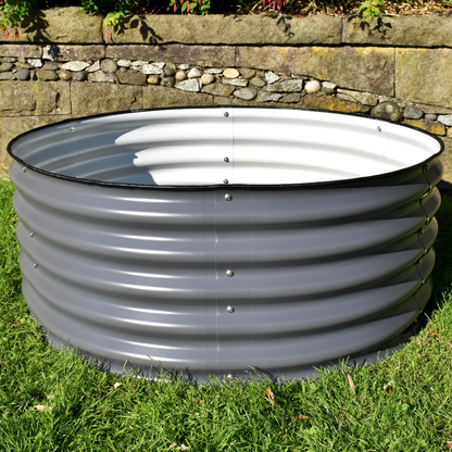 17" Tall Round Garden Bed Kit