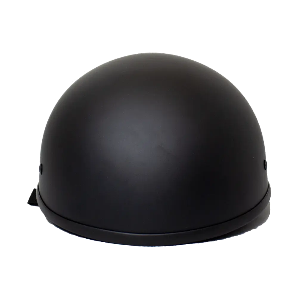 West Coast Leather Beanie Motorcycle Half Helmet