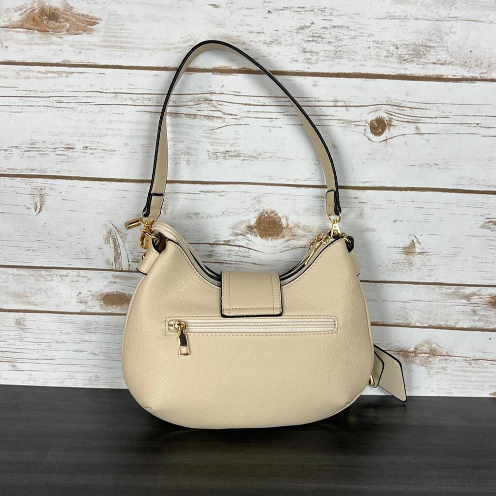 Temptation Italy Faux Leather Small Shoulder Bag with Dragonfly and Flowers