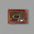 Men’s Cow Leather Card Case with ID Window