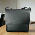 Crossbody Organizer Leather Bag