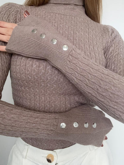 Turtleneck Top