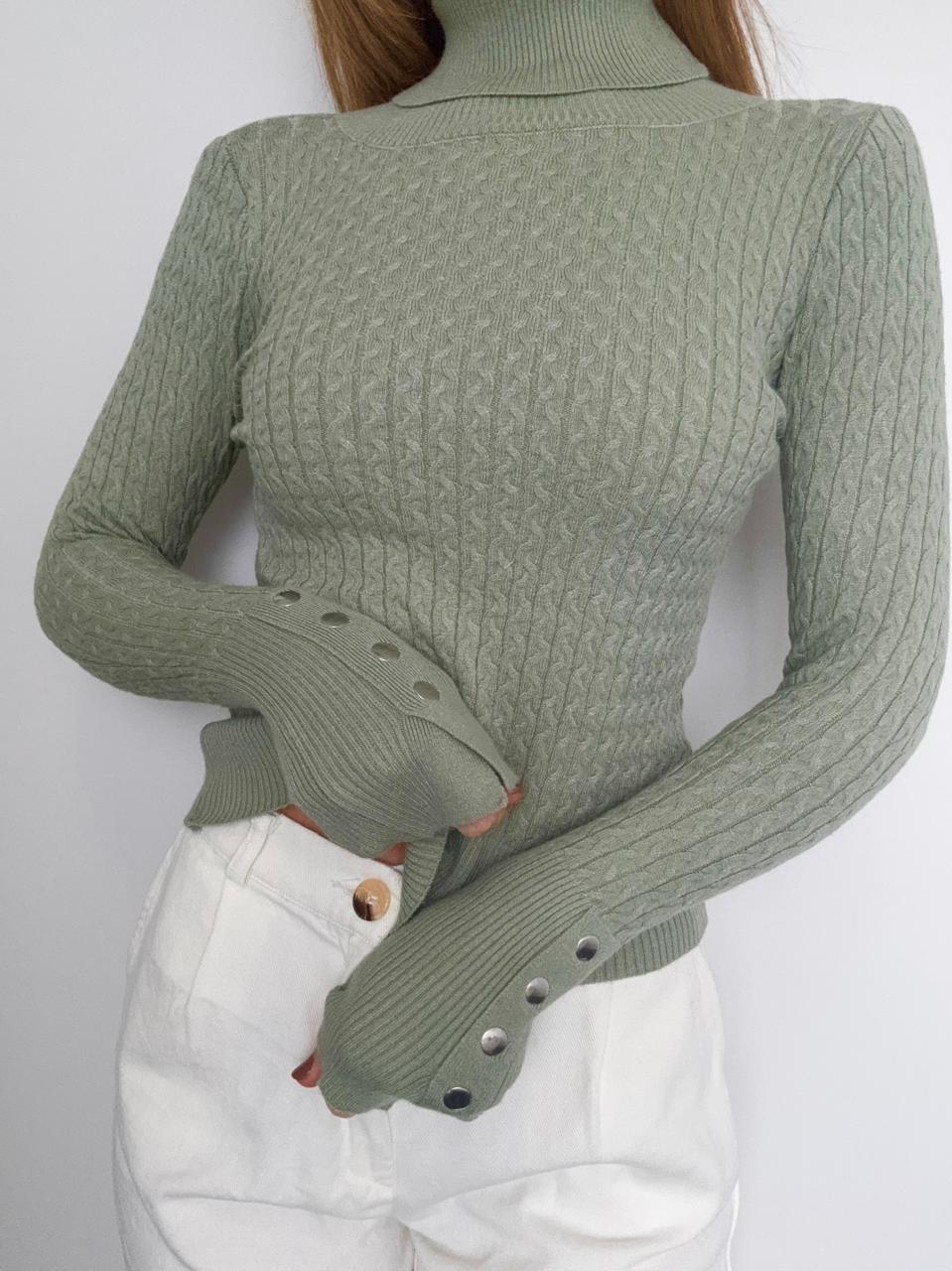 Turtleneck Top