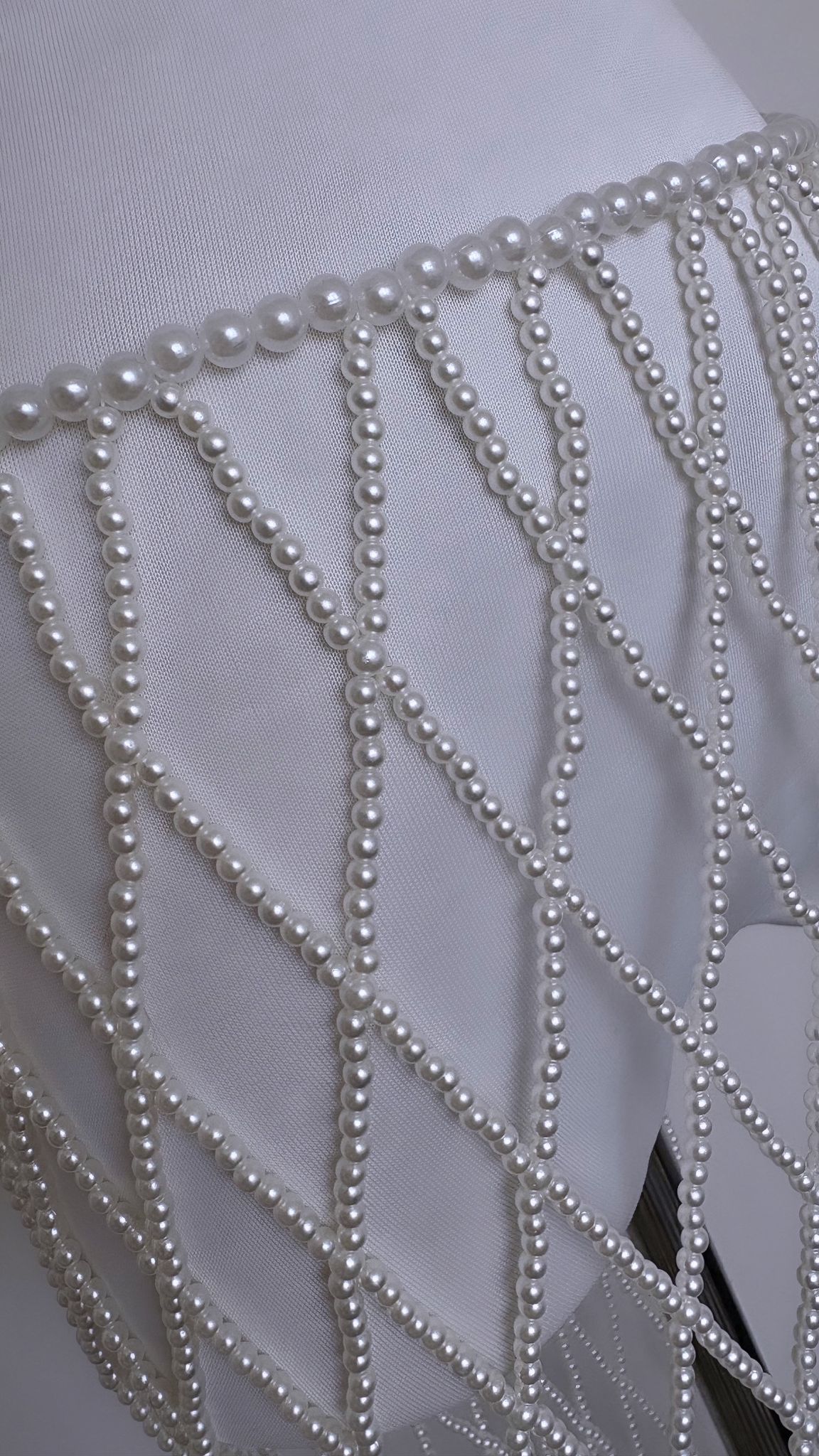 Midi- Pearl Skirt