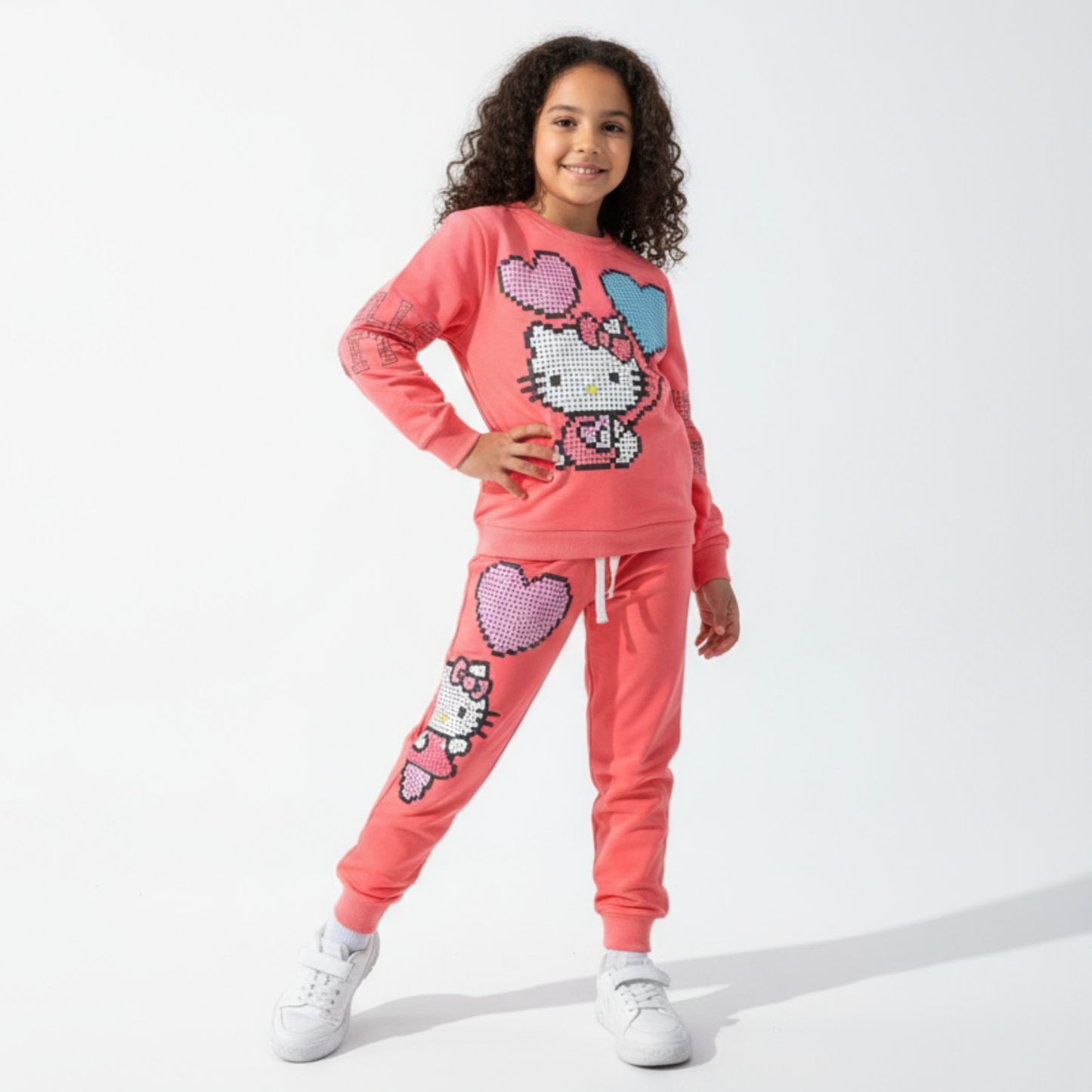 Kitty Cat Girls Casual Set