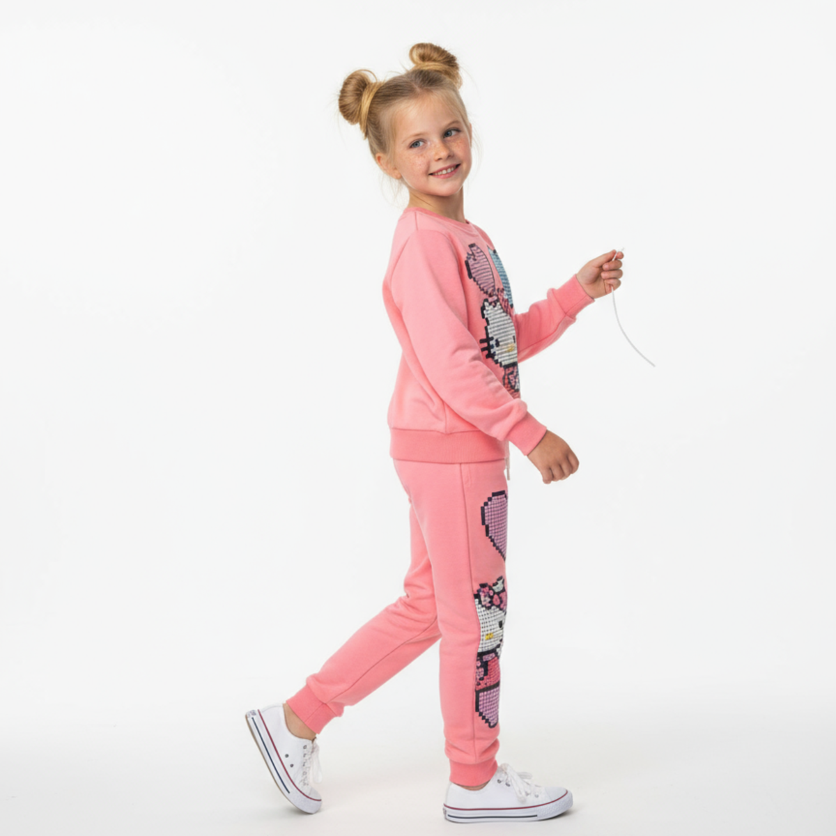 Kitty Cat Girls Casual Set