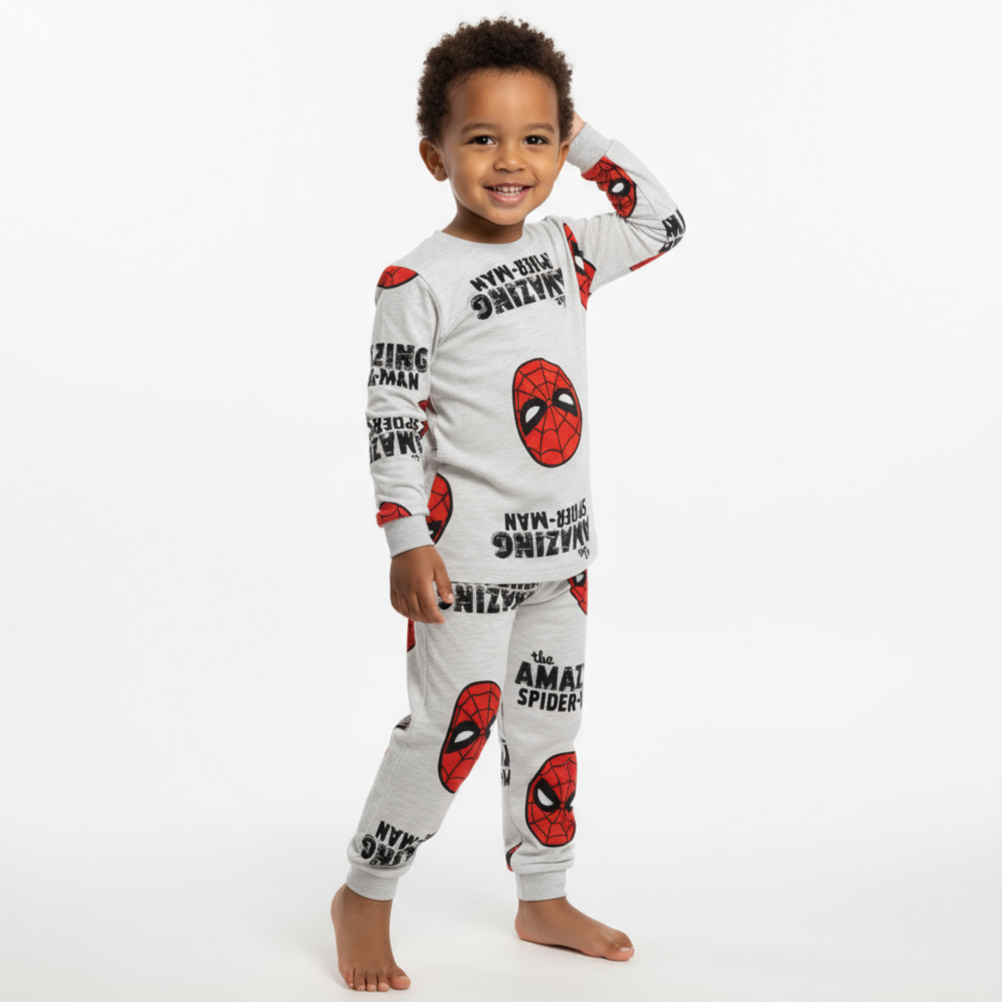 The Amazing Spider Cotton Pyjama Set
