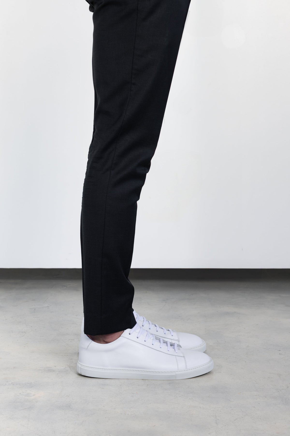 White Calfskin Città Sneaker