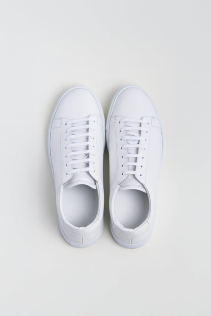 White Calfskin Città Sneaker