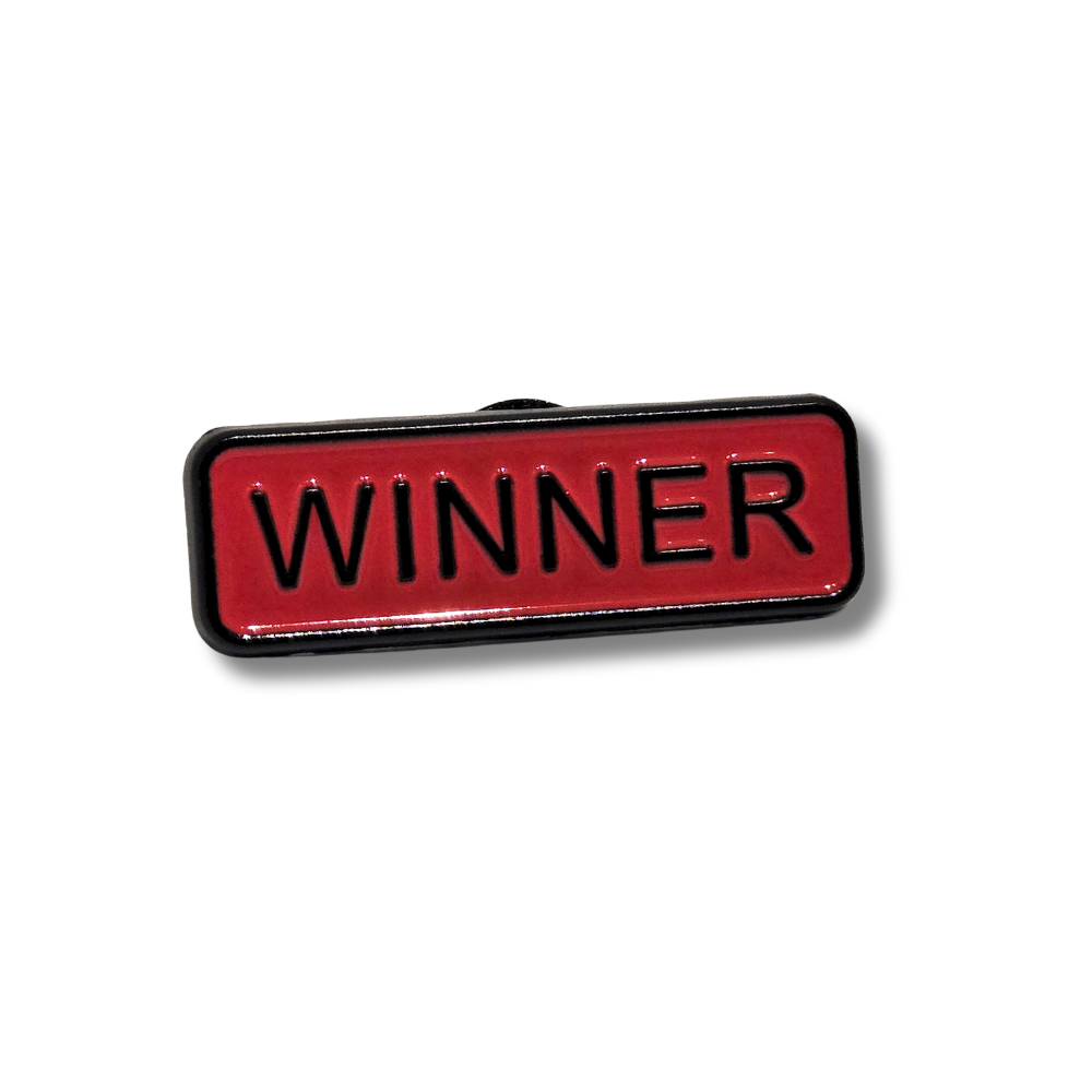 "Winner" | Collectible Pin