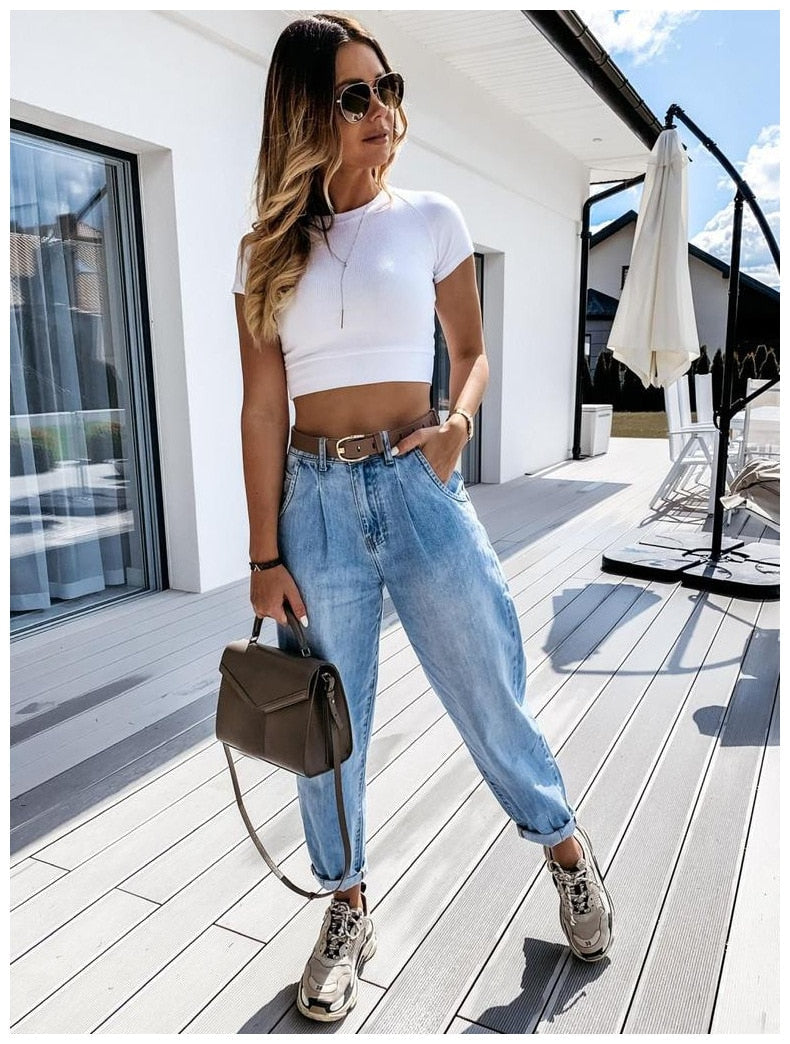 Loose Fit Fade Jeans