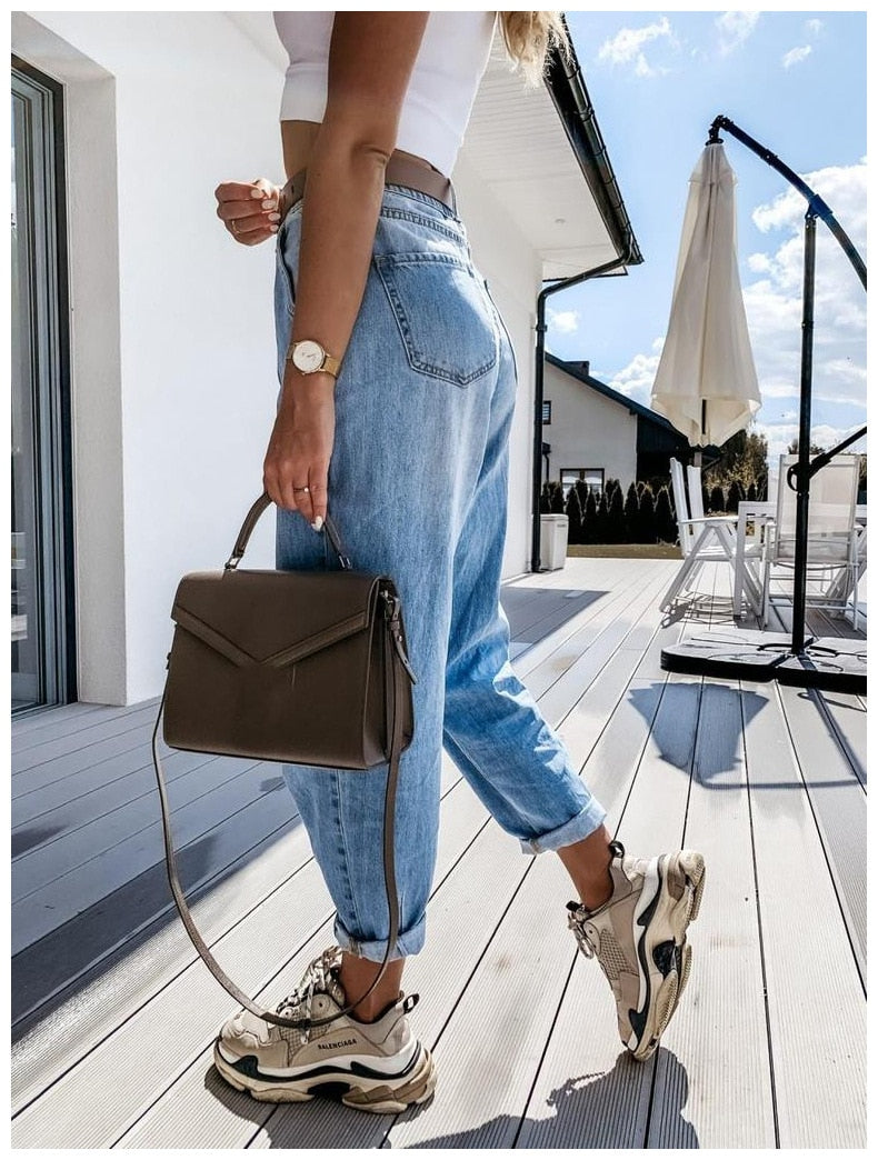 Loose Fit Fade Jeans