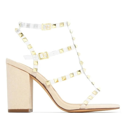 Pyramid Spike Gladiator Sandals