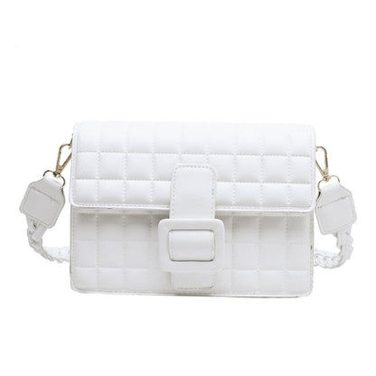 Braided Strap Shoulder Bag