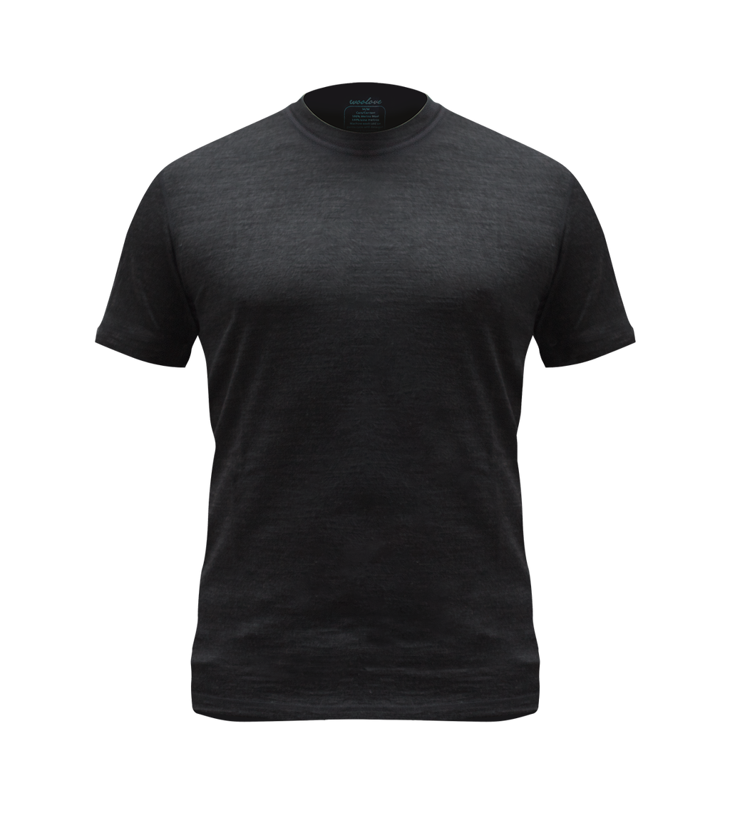Women's 100% Merino Wool Short Sleeve T-Shirt 180 GSM - Lightweight