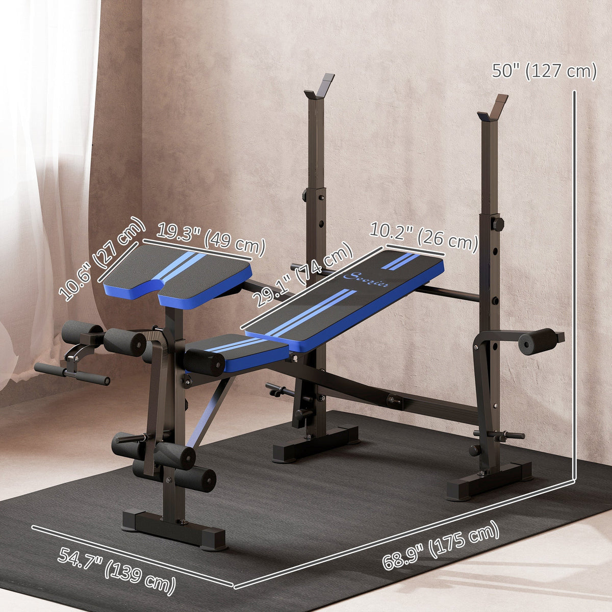 Adjustable Weight Bench for Weight Lifting and Strength Training