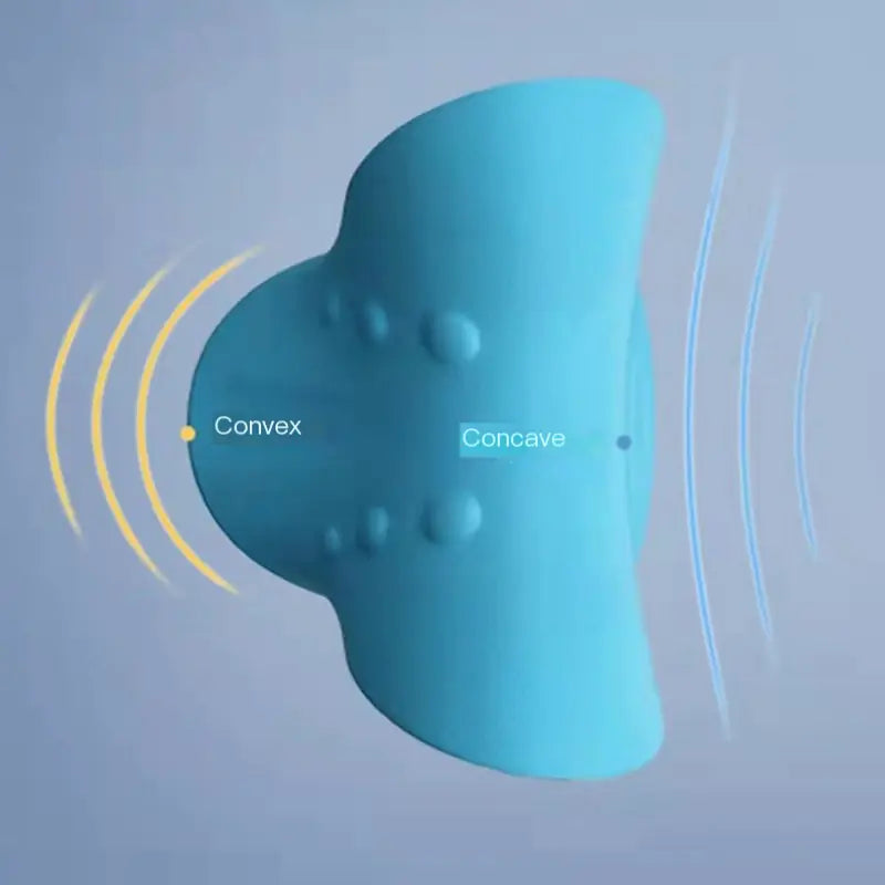 PU Foam Neck Massage Pillow for Spinal Correction