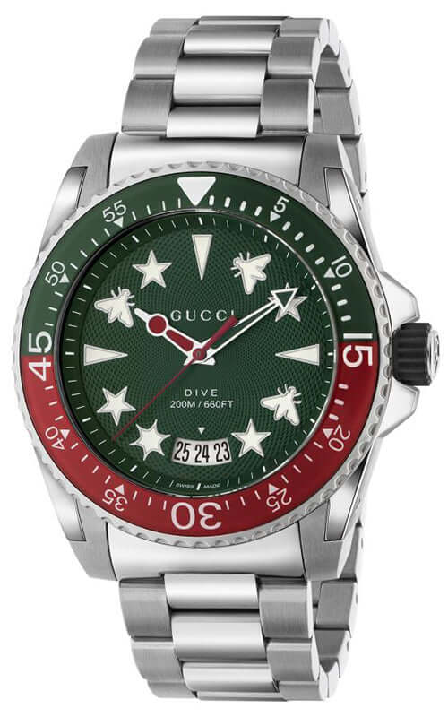 Gucci Dive XL 45mm Mens Watch YA136222