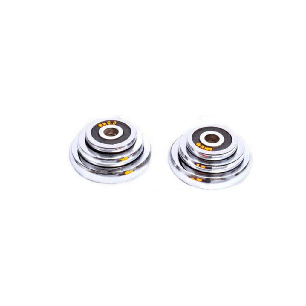 Cast Iron Adjustable Dumbbell Set with Barbell Bar Connector