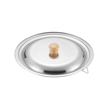 Yoshikawa Yukihira Lid 22–24 cm | Stainless Steel