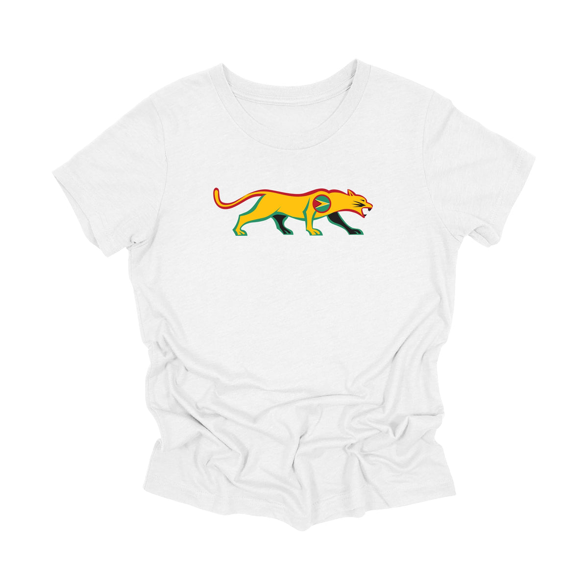 YOUTH - The Jaguar - Guyana, YOUTH T-Shirt, Guyanese Gift T-Shirt, Guyana Present, National Symbol Tee Shirt, Caribbean Shirt, 592 Area Code Shirt, Georgetown Shirt, West Indies Tee - Inspired X