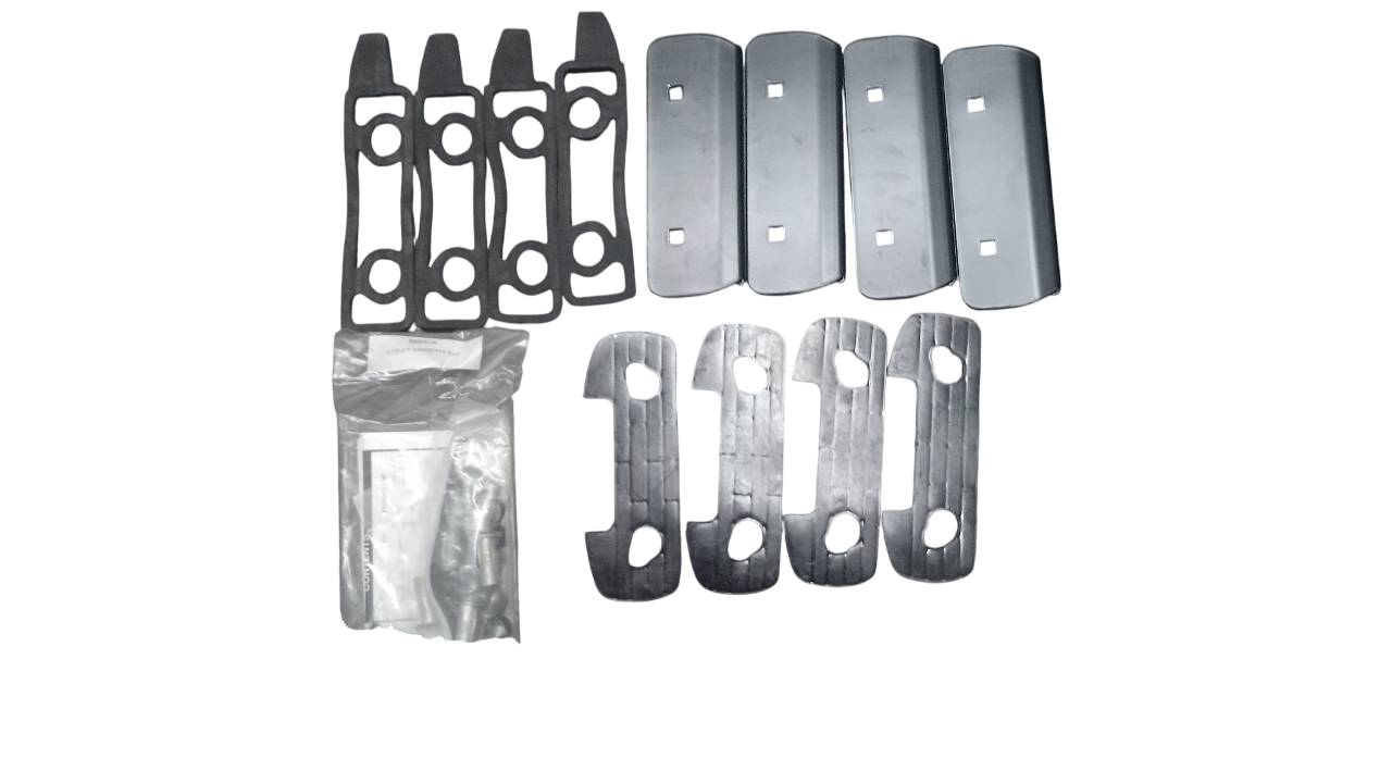 Yakima PlusNut Top Loader Mounted Brackets for 1A Raingutter or Q Towers
