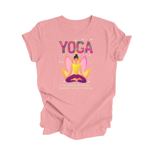Yoga Is The Journey Of The Self, Through The Self, To The Self - Yoga Gift, Meditation Shirt, Yoga T-shirt, Yoga Lover Gift, Yoga Teacher Shirt, Wellness Shirt, Self Care Shirt - Inspired X