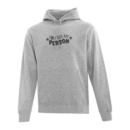 Hoodie "You are my Person" brodé