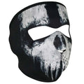 ZANheadgear Full Face Black Skull Neoprene Mask
