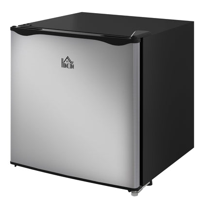 1.1 Cu. Ft. Mini Freezer, Compact Upright Freezer with Reversible Door, Removable Shelf, Adjustable Temperature, Black