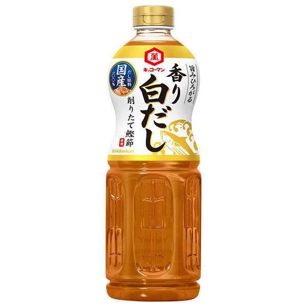 キッコーマン 旨みひろがる 香り白だし 1000mlペットボトル×12本入【日本出荷】