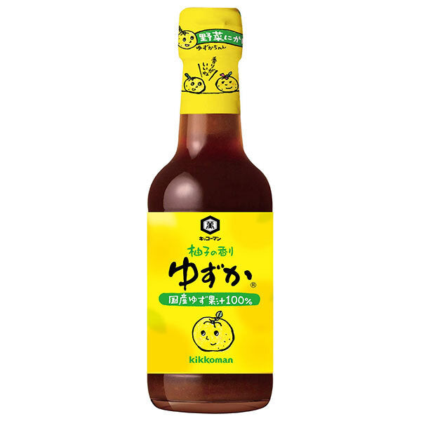 キッコーマン 柚子の香り ゆずか 250ml瓶×12本入【日本出荷】