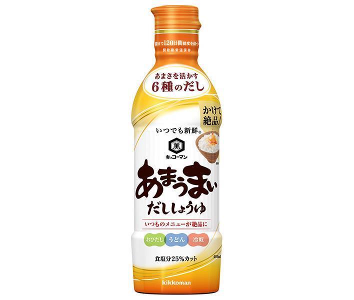 Kikkoman Always Fresh Sweet Soy Sauce 450ml plastic bottles x 12 bottles [shipped in Japan]