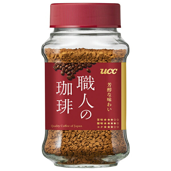 UCC 職人の珈琲 芳醇な味わい 66g瓶×12本入【日本出荷】