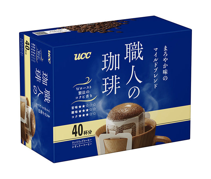 UCC 職人の珈琲 ワンドリップコーヒー まろやか味のマイルドブレンド (7g×36P)×6箱入【日本出荷】