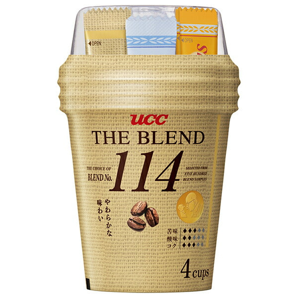 UCC カップコーヒー ザ ブレンド114 4P×24個入【日本出荷】