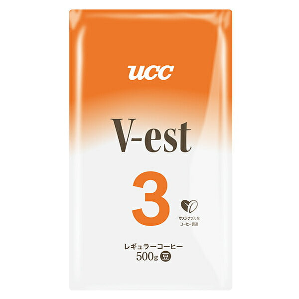 UCC ヴェスト No.3 (豆) 500g×1袋入【日本出荷】