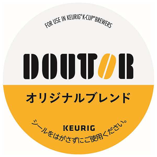Unicafe Keurig Cartridge K-Cup Pack Doutor Original Blend 12P x 8 Boxes [Shipped in Japan]
