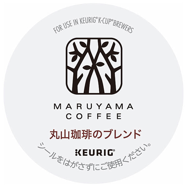 Unicafe Keurig Cartridge K-Cup Pack Maruyama Coffee Blend 12P x 8 Boxes [Shipped in Japan]
