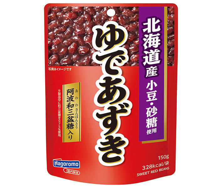 Hagoromo Foods Tubutto! Boiled Azuki 150g pouch x 6 pieces [Shipped in Japan]