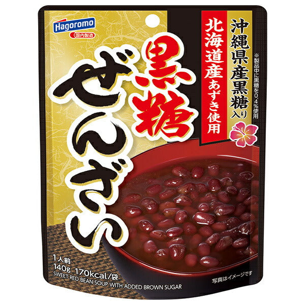 Hagoromo Foods Brown Sugar Zenzai 140g x 20 bags [shipped in Japan]