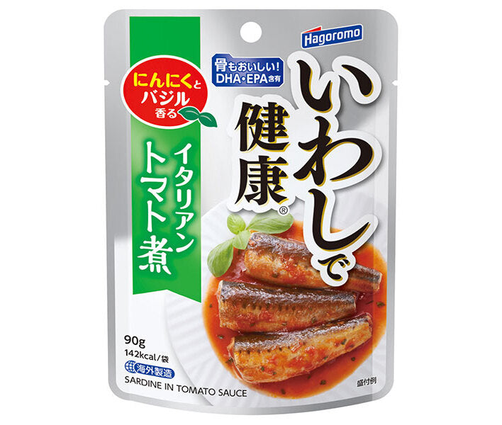 はごろもフーズ いわしで健康 イタリアントマト煮 90gパウチ×12個入【日本出荷】