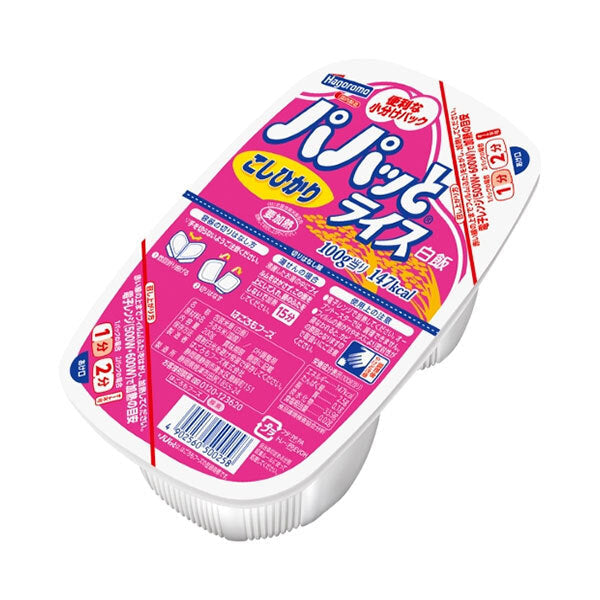 Hagoromo Foods Papatto Rice Koshihikari 200g x 24 pieces [Shipped in Japan]