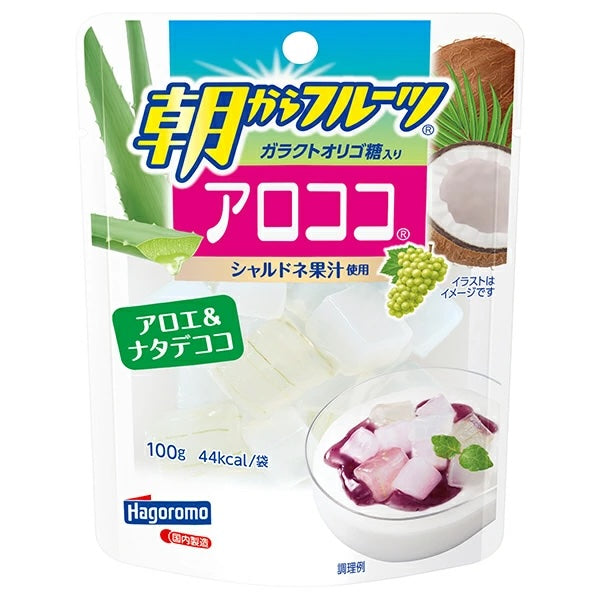 はごろもフーズ 朝からフルーツ アロココ 100g(固形量50g)×6袋入【日本出荷】