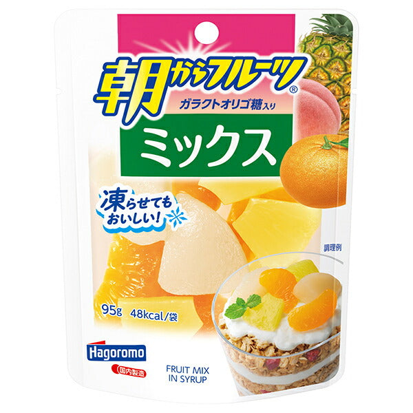 Hagoromo Foods Morning Fruit Mix 95g pouch x 6 bags [shipped in Japan]