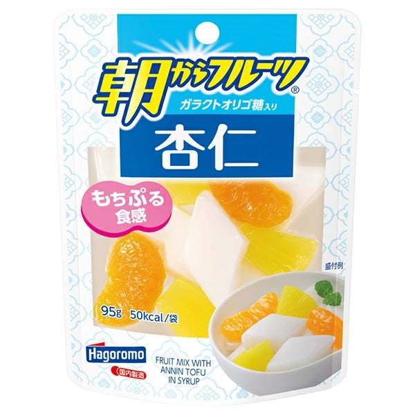 はごろもフーズ 朝からフルーツ 杏仁 95gパウチ×6袋入【日本出荷】
