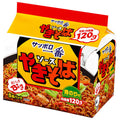 Sanyo Foods Sapporo Ichiban Sauce Yakisoba 5-meal pack x 6 pieces [shipped in Japan]