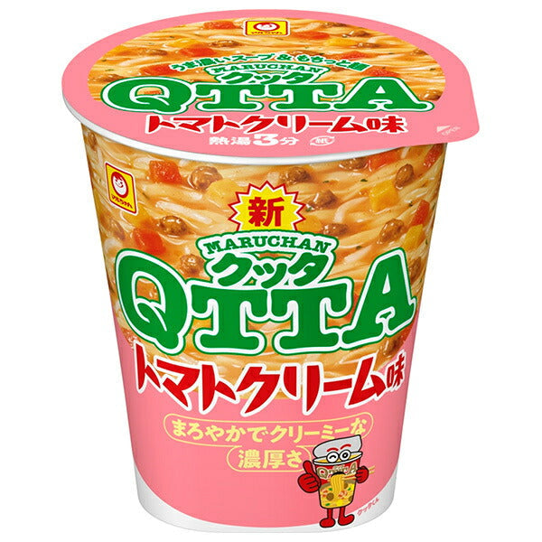 東洋水産 MARUCHAN QTTA(マルチャン クッタ) トマトクリーム味 79g×12個入【日本出荷】